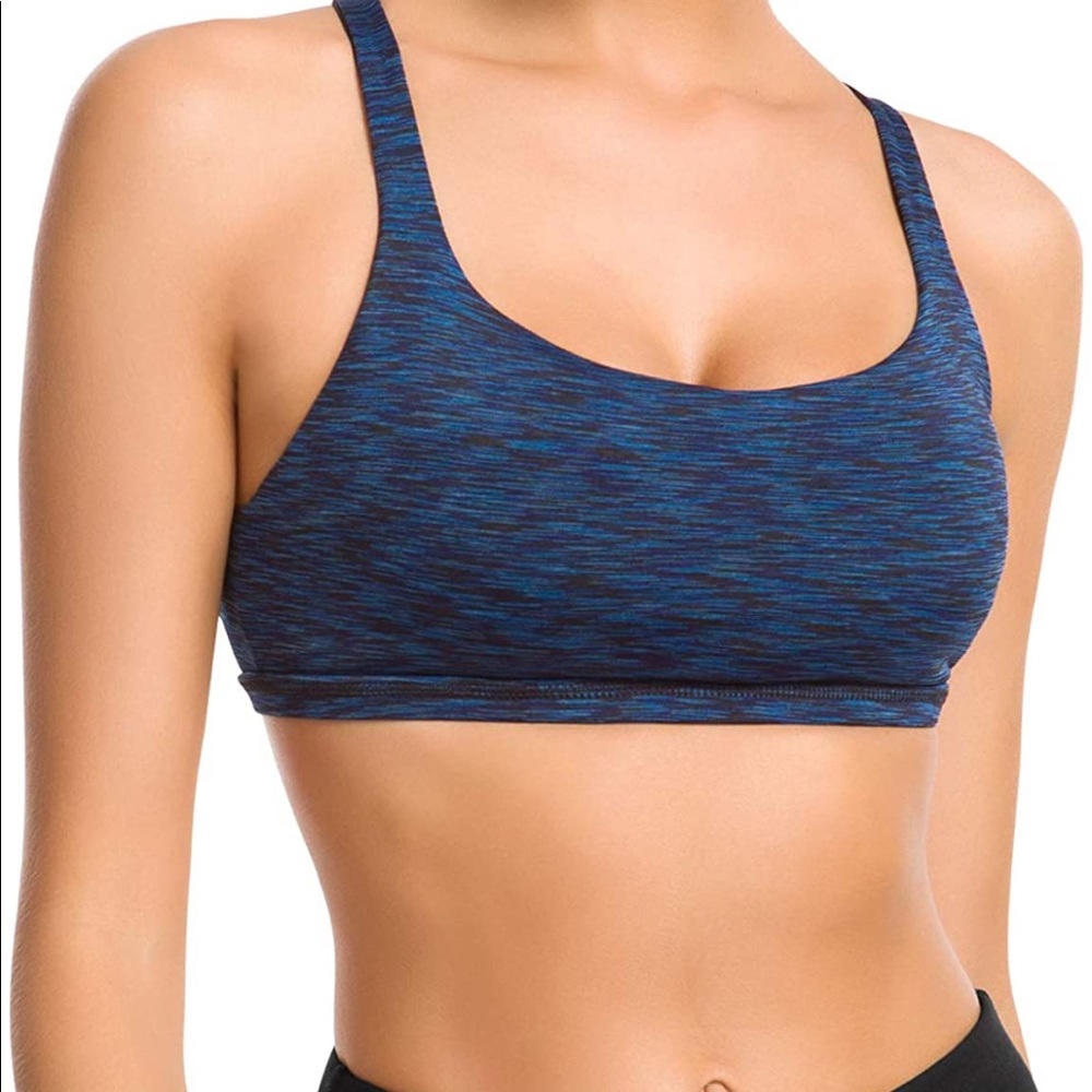 Blue sport bra size L - Picture 2 of 7